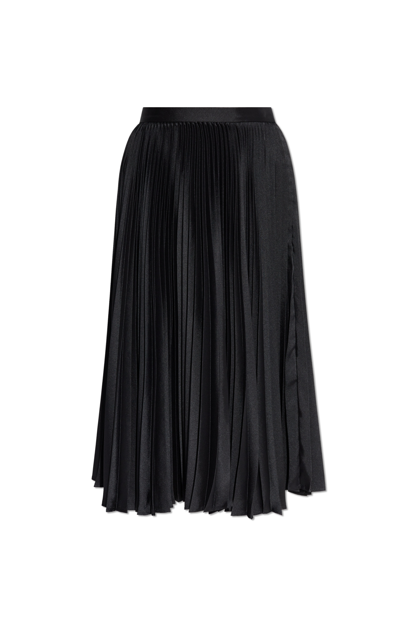スカート JIL SANDER Woman Skirt Black J01MA0132J65112 001 JIL SANDER Belted cotton-poplin midi skirt | NET-A-PORTER